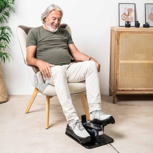 Mini elliptique électrique InnovaGoods Velora 4000 télécommande 5 vitesses LCD