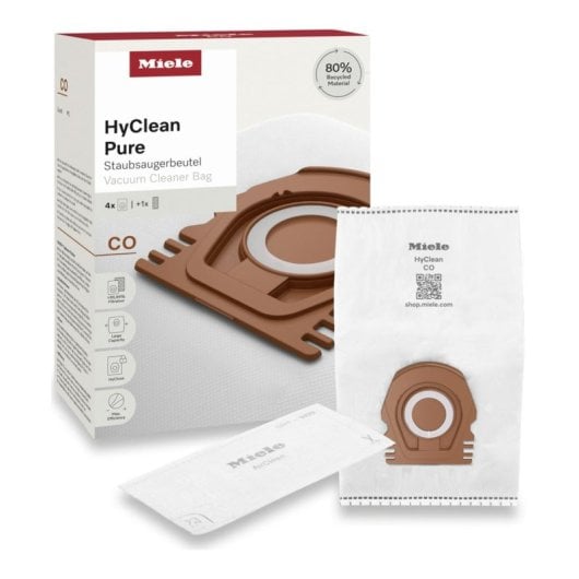 Staubbeutel Miele CO HyClean Pure Guard M1 4er Pack AirClean Filter