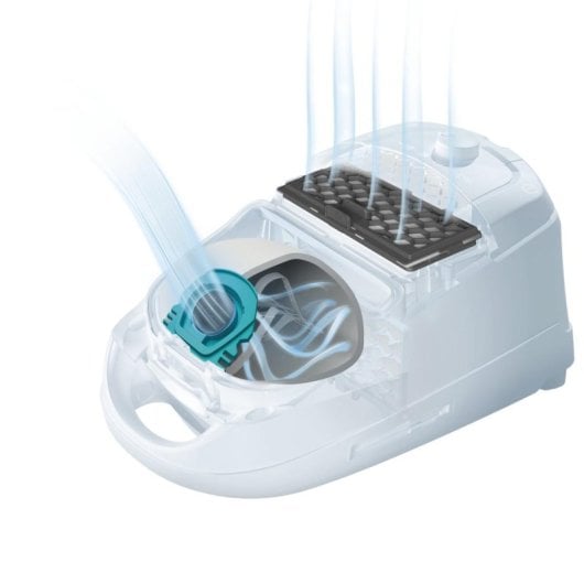 Staubbeutel Miele HyClean Pure Guard L1 S1 AirClean Filter 4er-Pack Arctic Blue