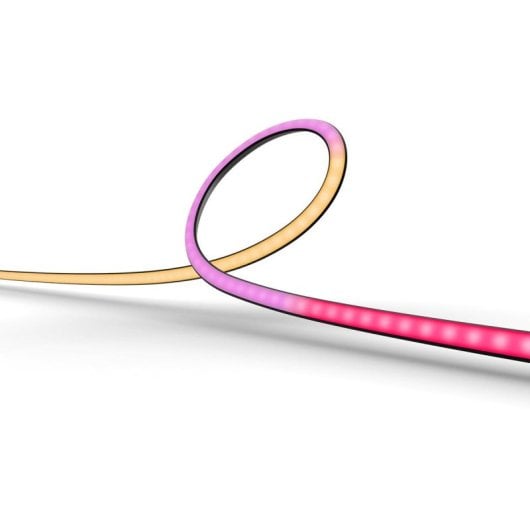 Bande lumineuse Philips Hue Play Gradient Lightstrip PC RGB Zigbee Bluetooth Noir 187,5 cm