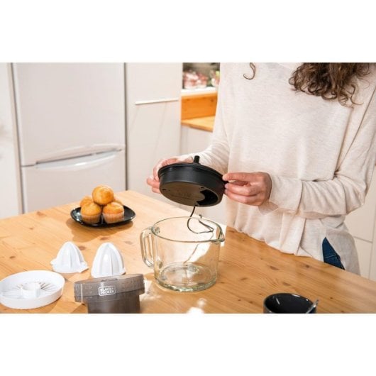 Spremiagrumi Black & Decker BXCJ30E 1L Vetro Regolatore Polpa 30W