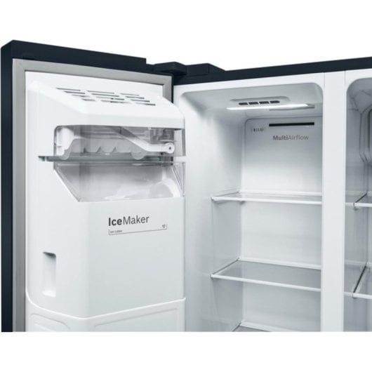 Frigorífico Americano Bosch KAD93ABEP No Frost 178cm 562L E Negro Vidrio Dispensador de Hielo