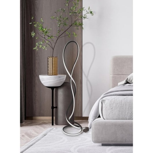 Lampada da terra Activejet AJE-LARO LP LED 650 LED luce bianca neutra nero