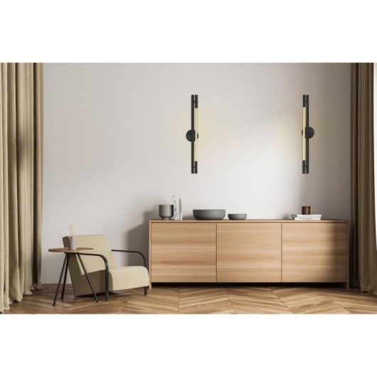 Applique LED Activejet AJE-CHARLIE NW 8W 4000K 1100lm Nero Interni