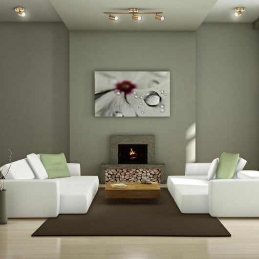 Lampada da soffitto Activejet SPECTRA oro trilampada cilindrica GU10 IP20