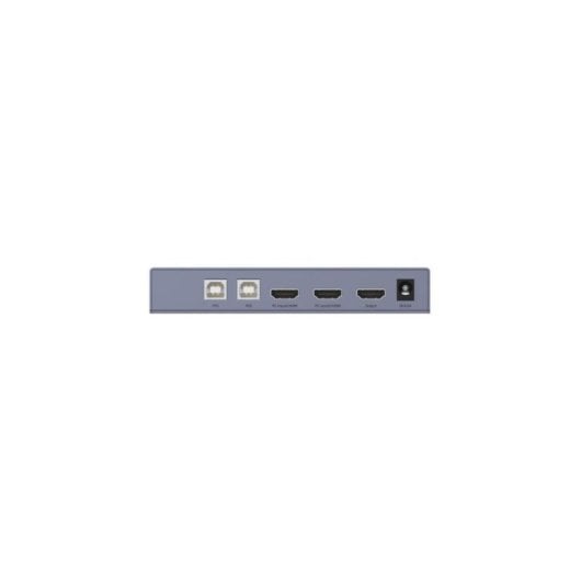 Switch KVM UNITEK V307A HDMI 4K Ultra HD USB Metal Cinza