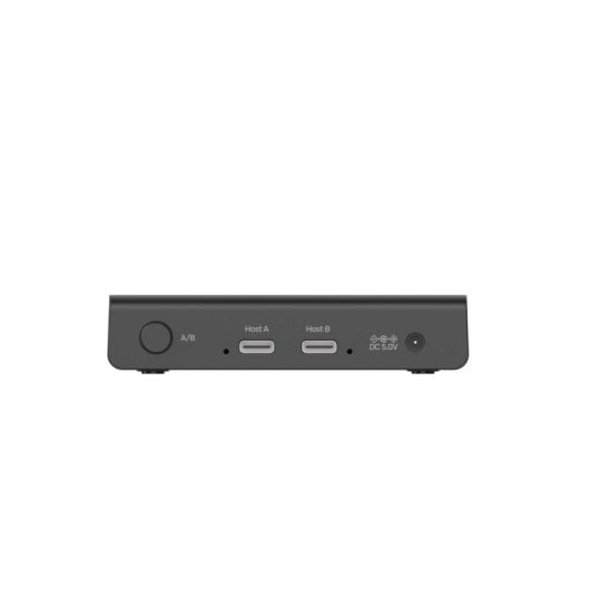 Switch KVM UNITEK H1310A 2 Portas USB-C Hub USB 3.2 Preto ABS