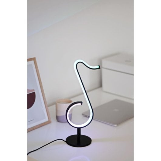 Lampada decorativa Activejet Melody RGB musicale LED 58 luci Bluetooth nero