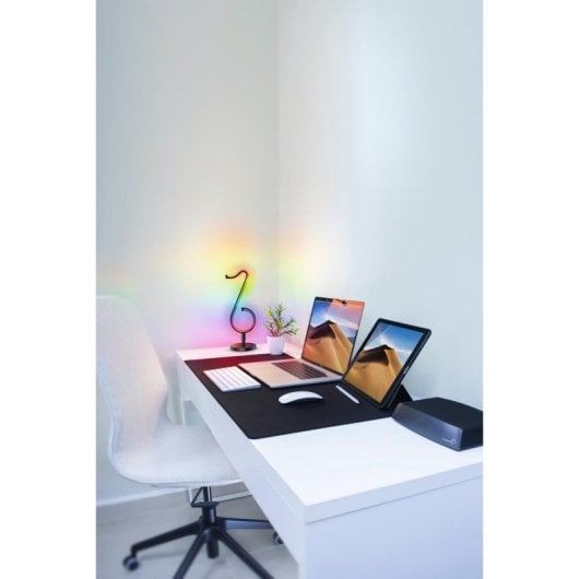 Lampada decorativa Activejet Melody RGB musicale LED 58 luci Bluetooth nero