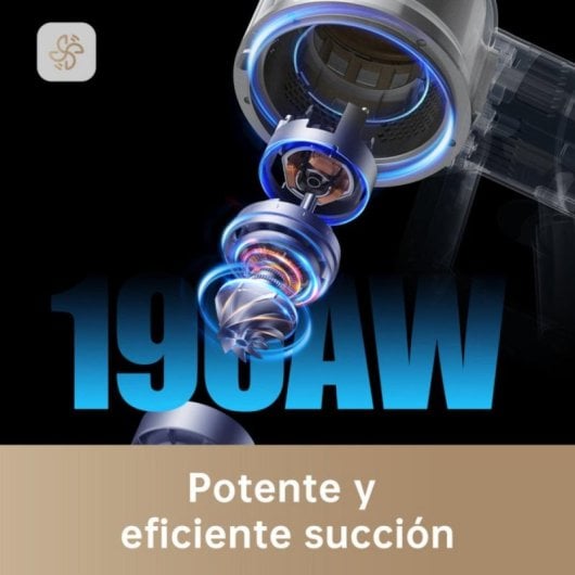 Aspirateur sans fil Dreame R20 Slim 190AW Autonomie 90min Filtre multicouche