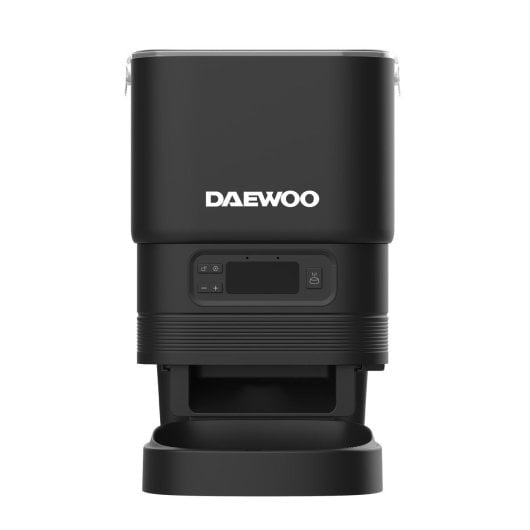 Comedero automático Daewoo D-PF11 ABS 4L LCD + Bebedero Automático D-WF006 Negro Universal 2,6L
