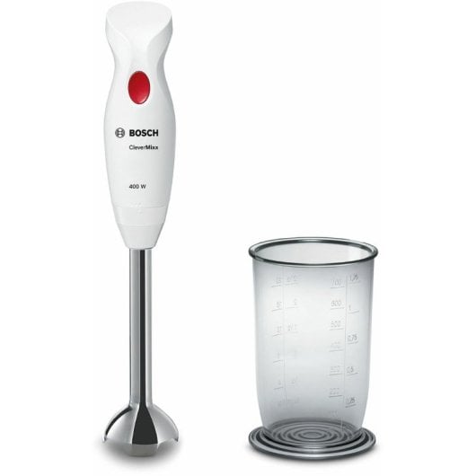 Batidora de inmersión Bosch MSM24100 400 W acero inoxidable blanco