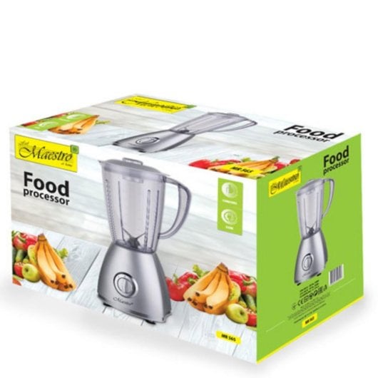 Frullatore Maestro MR565 1,5 L 350 W Funzione impulso Grigio