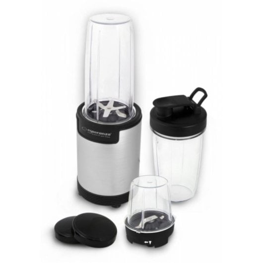 Batidora de vaso Esperanza EKM030 900 W Acero inoxidable 1 L Negra