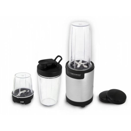 Batidora de vaso Esperanza EKM030 900 W Acero inoxidable 1 L Negra