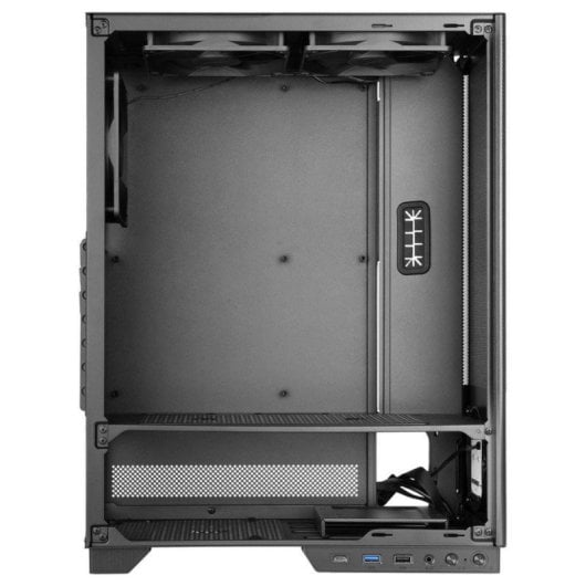 PC-Gehäuse Tacens Sagitta20 LED-Panel 3x 120-mm-Lüfter Tempered Glass ATX Schwarz