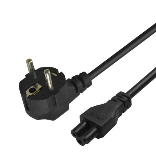 Cabo de alimentação Savio Strom IEC 60320 C5 3m Preto Conector Tipo C