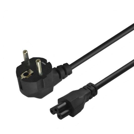 Cabo de alimentação Savio Strom IEC 60320 C5 3m Preto Conector Tipo C