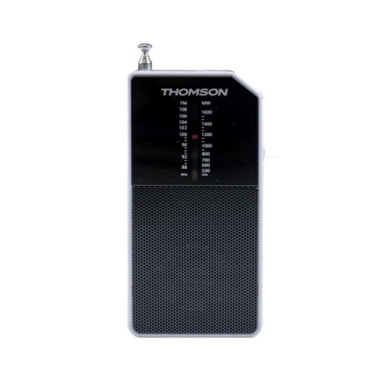 Rádio Portátil Thomson RT205 FM AM Compacta com Antena Telescópica