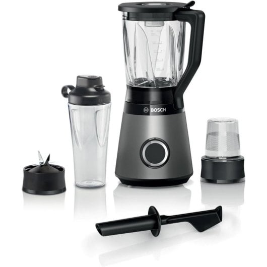 Batidora de vaso Bosch Serie 4 MMB6177S 1,5L 1200W acero inoxidable picahielos