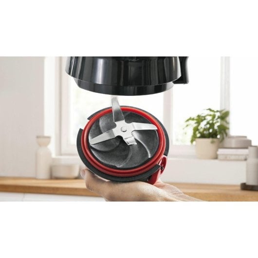 Batidora de vaso Bosch Serie 4 MMB6177S 1,5L 1200W acero inoxidable picahielos