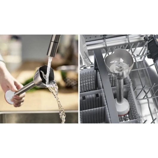 Batidora de inmersión Bosch Serie 4 MSM4W221 600W vaso 0,6L acero/plástico