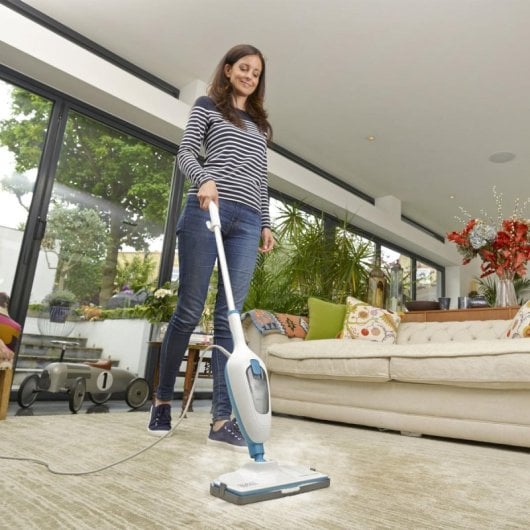 Scopa a vapore Black & Decker FSMH13E5 1300W cavo 4,8m pavimenti duri