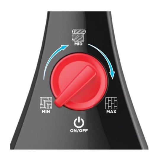 Limpiador a vapor Vileda Steam Plus 1550W 0,4L negro giratorio cable 7m