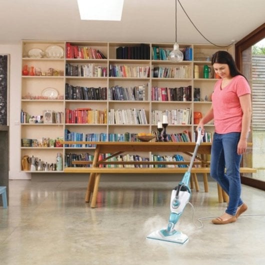 Pulitore a vapore Black & Decker BHSM1610DSM 1600W 0,5L Aqua Bianco