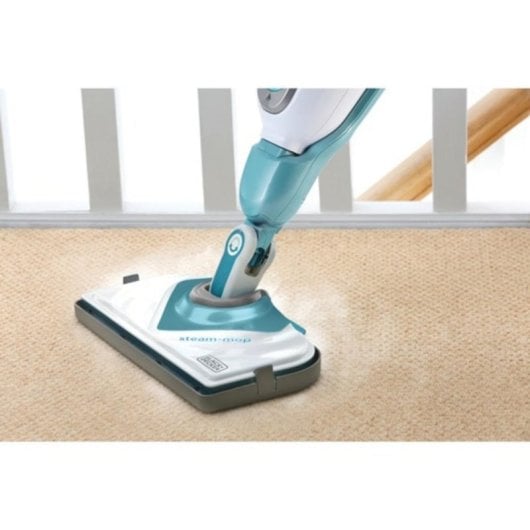 Pulitore a vapore Black & Decker BHSM1610DSM 1600W 0,5L Aqua Bianco