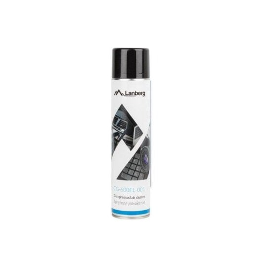 Lanberg CG-600FL-001 Druckluftreiniger 600 ml Schwarz/Blau/Weiß