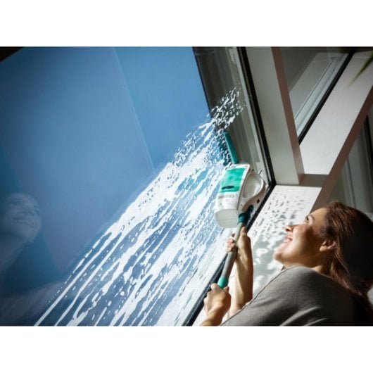 Limpiacristales Leifheit 51003 Azul Blanco 28cm Ergonómico 38min Autonomía