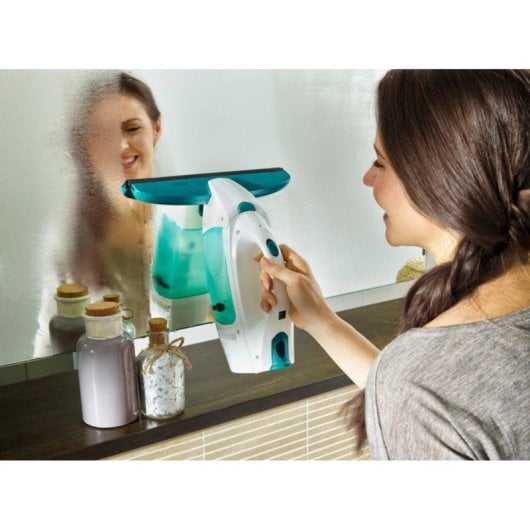 Limpiacristales Leifheit 51003 Azul Blanco 28cm Ergonómico 38min Autonomía
