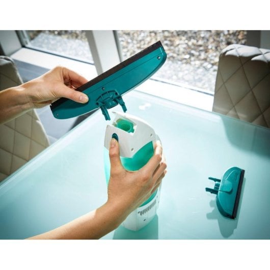 Limpiacristales Leifheit 51003 Azul Blanco 28cm Ergonómico 38min Autonomía