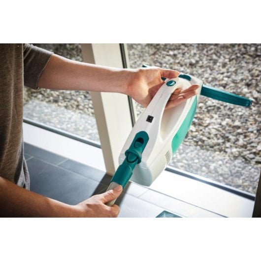 Limpiacristales Leifheit 51003 Azul Blanco 28cm Ergonómico 38min Autonomía