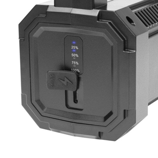 Handlampe Media-Tech MT146 20W LED 4800 mAh Schwarz ABS
