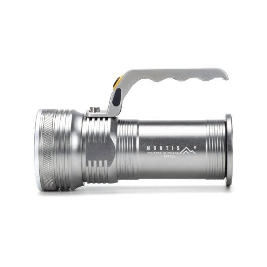 Handlampe Media-Tech Montis MT154 LED 5 W Aluminium Grau 4000 mAh Lithium-Ionen