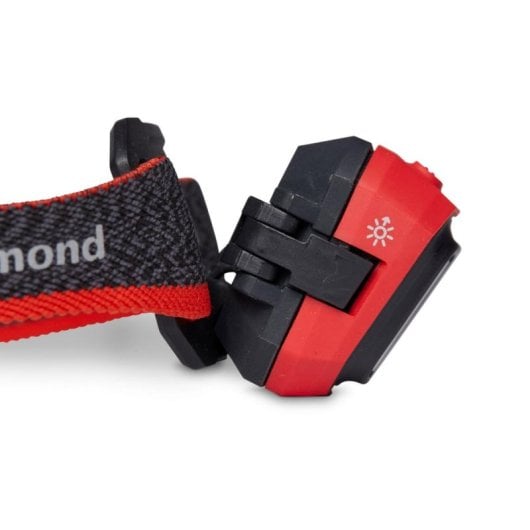 Stirnlampe Black Diamond Storm 450 IP67 450 lm Schwarz Rot 3xAAA