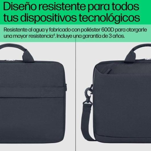 Borsa HP Everyday 14" Grigia Impermeabile Poliestere con Tracolla