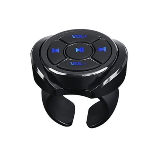 Control remoto Bluetooth Roline para smartphone, botones retroiluminados, negro