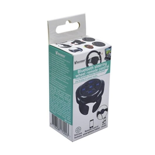 Control remoto Bluetooth Roline para smartphone, botones retroiluminados, negro
