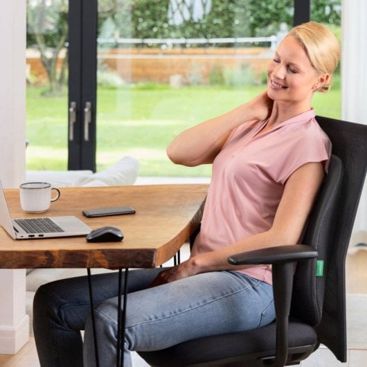 Massajador Medisana MC 500 Shiatsu Portátil para Costas e Cintura, Bateria Li-Ion