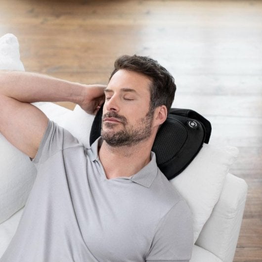 Aparelho de Massagem Medisana MC 850 Shiatsu Aquecimento 4 Cabeças Preto