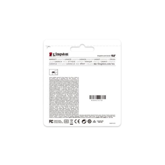 Cartão MicroSD Kingston High Endurance 128GB UHS-I Classe 10 95MBs