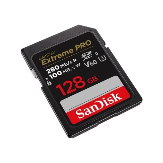 Scheda SD SanDisk SDSDXEP-128G-GN4IN 128GB UHS-II 280MB/s V60 U3