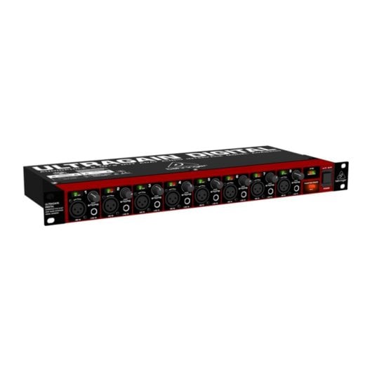 Convertisseur audio Behringer ULTRAGAIN DIGITAL ADA8200 8 canaux montage rack 24 bits