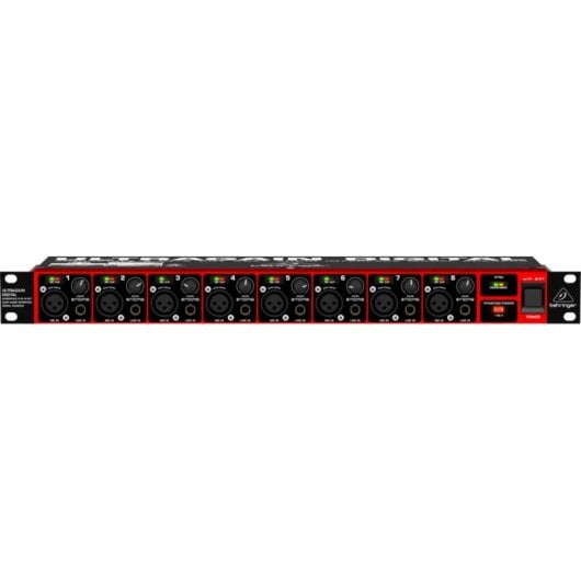 Convertisseur audio Behringer ULTRAGAIN DIGITAL ADA8200 8 canaux montage rack 24 bits