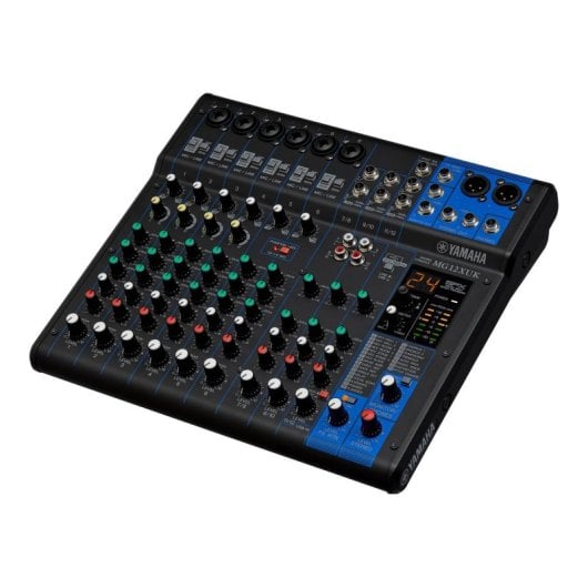 Mischpult Yamaha MG12XUK 12 Kanäle 24 Bit USB Schwarz