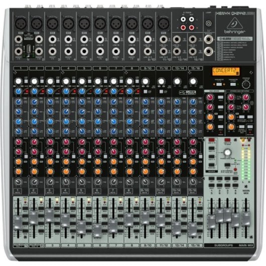 Mixer Behringer QX2442USB 24 canali DJ con funzionalità USB