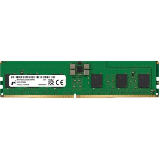 Memória RAM Micron MTC10F1084S1RC56BR 16GB 1x16GB DDR5 5600MHz CL46 ECC Registered DIMM